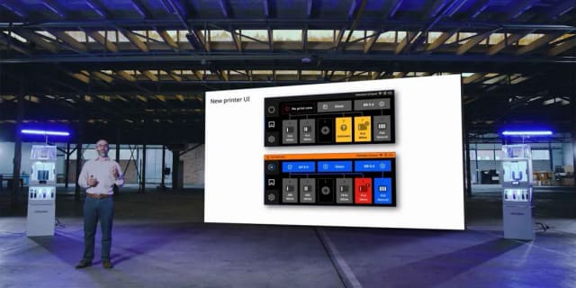 Sneak peek of firmware 7.0 for Ultimaker S-line printers. (Image courtesy of Ultimaker)