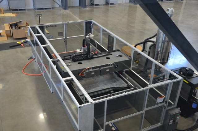 The BAAM 3D printer. (Image courtesy of Cincinnati Incorporated.)