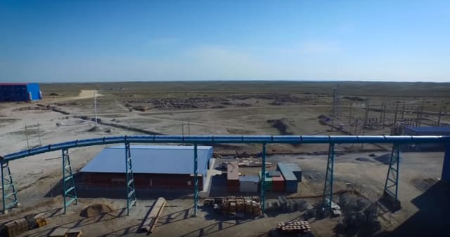 An image of the updated Pustynnoe Gold Plant. (Image courtesy of AAEngineering Group.)