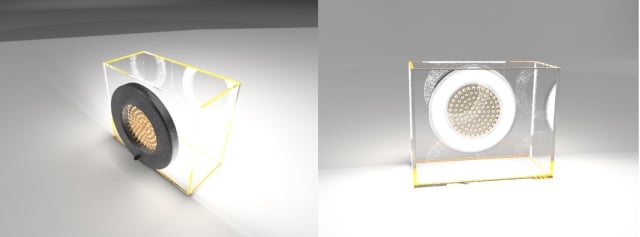 Two views created using cloud rendering via Fusion 360. These renders took about 10 minutes total on the cloud.