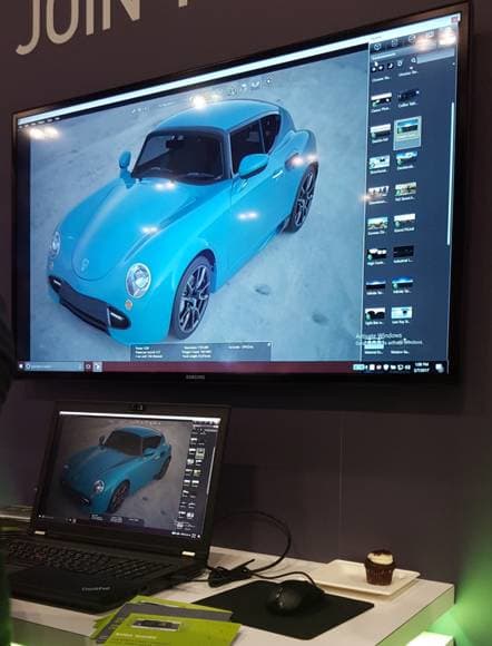 Photorealism demonstration using the Quadro P5000 and NVIDIA Iray.