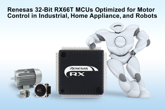 RX66T MCU. (Image courtesy of Renesas Electronics.)