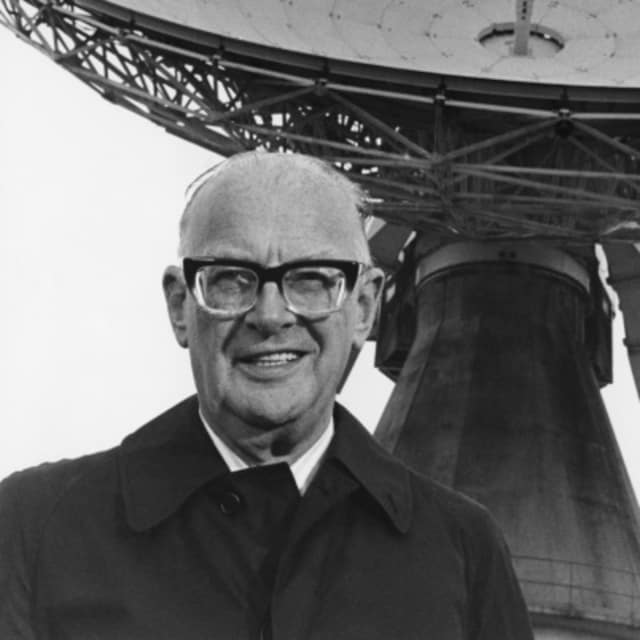 Arthur C. Clarke, renowned sci-fi writer, also was an ace mathematician and the first to have espoused a geosynchronous orbit. (Image courtesy of Wikipedia.)