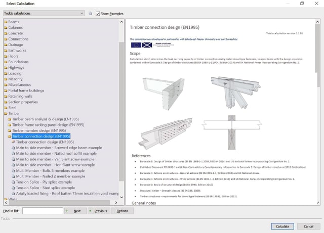 Tekla Tedds 2017. (Image courtesy of Trimble.)