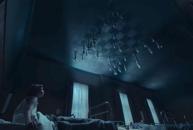 You too can see images on the screen, like in the character Beth in The Queen’s Gambit. (Picture courtesy of tvonline.com.)