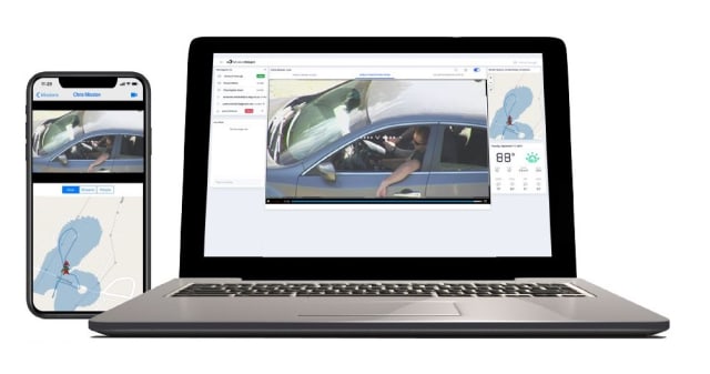Participants can access MissionKeeper from their phones or computers. (Image courtesy of KSI Data Sciences.)
