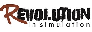 The RevolutionInSimulation logo. (Image courtesy of RevolutionInSimulation.org.)