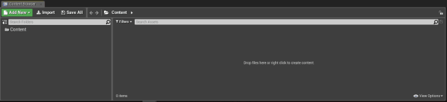 Figure 3. Content Browser view.