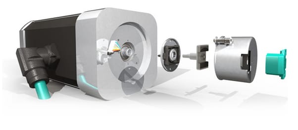 Multiturn Absolute Kit Encoders. (Image courtesy of POSITAL.)