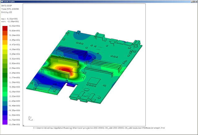 Sherlock Automated Design Analysis software. (Image courtesy of DfR Solutions.)
