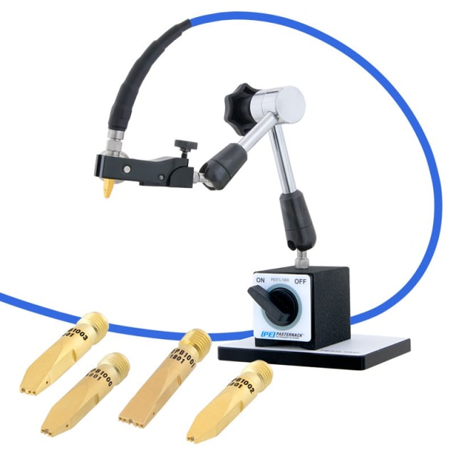 Coaxial RF probes and probe-positioning hardware. (Image courtesy of Pasternack.)