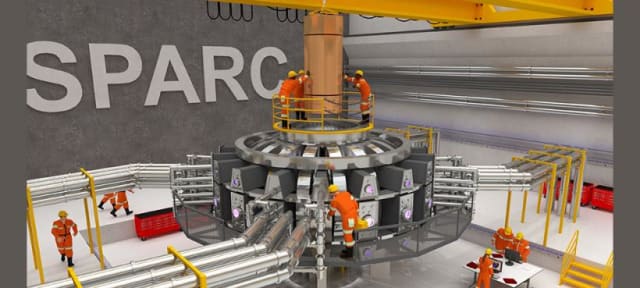 A rendering of the Sparc project under development at MIT. (Image courtesy of MIT.)