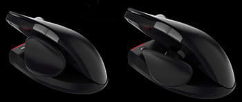 The articulating thumb support can be easily repositioned to suit a user’s preference. (Image courtesy of Contour.)
