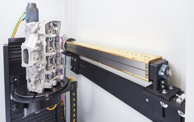 CTScan 3 line detector. (Image courtesy of Yxlon.)