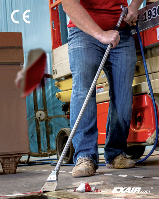 Soft Grip Super Air Scraper. (Image courtesy of EXAIR.)