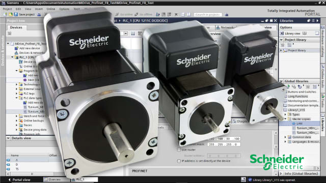 Profinet Automation Library. (Image courtesy of Schneider Electric.)
