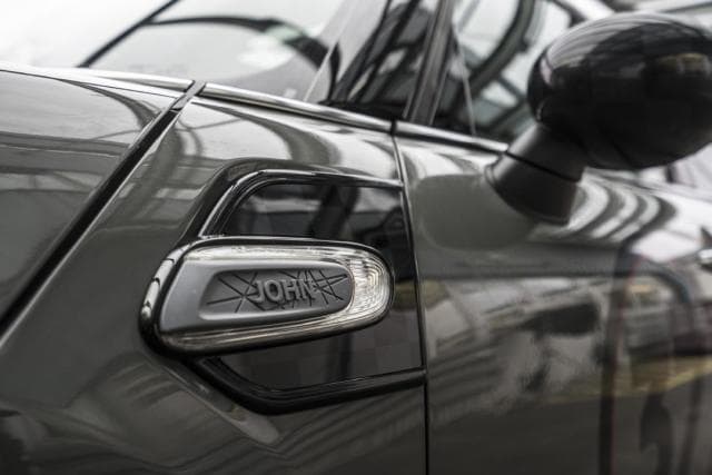 MINI nameplate 3Dprinted with CLIP. (Image courtesy of the BMW Group.)