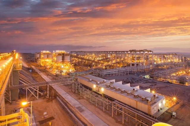 SINO’s iron ore mine. (Image courtesy of Citic Pacific Mining.)