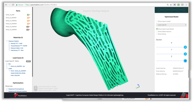 Figure 9. Paramatters' code replicates the natural porosity with generative design. (Image courtesy of Paramatters.)