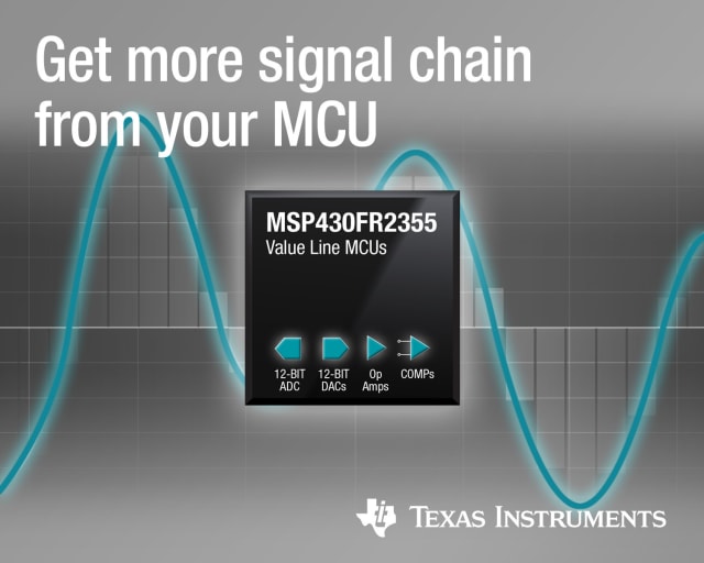MSP430 line of MCUs. (Image courtesy of Texas Instruments.)
