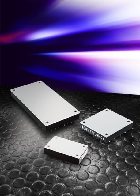 XP Power QSB Series DC-DC converters. (Image courtesy of RS Components.)