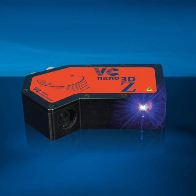 VCnano3D-Z-series laser scanner. (Image courtesy of Vision Components.)