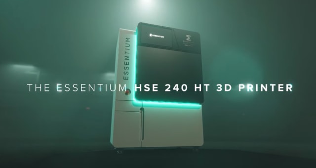 The Essentium HSE 240 HT 3D Printer. (Image courtesy of Essentium.)
