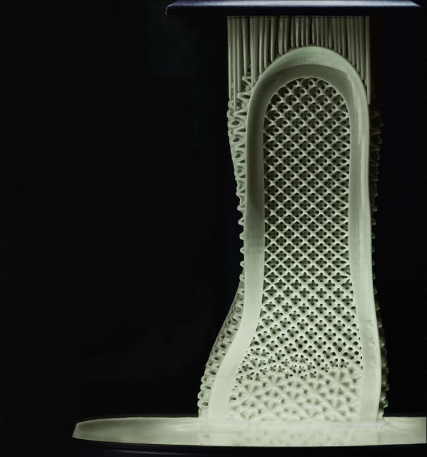 The sole of Adidas generative-designed footwear. (Image courtesy of Carbon.)