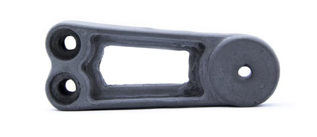 A green state stainless steel part. (Image courtesy of Collider.)
