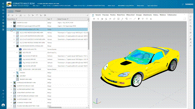 Planning a car’s design. (Image courtesy of Siemens Software.)