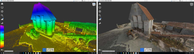 A site reconstruction made using 3DR’s technology and Autodesk ReCap. (Image courtesy of 3D Robotics.)