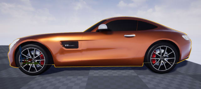 Figure 9. A new paint job applied to a model.