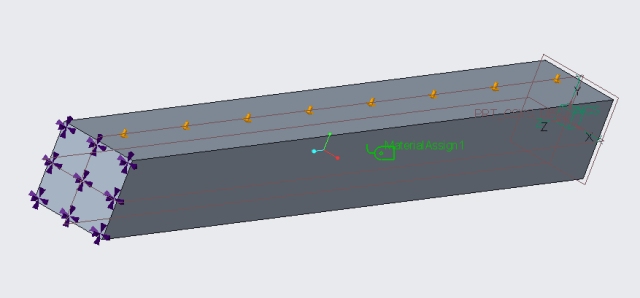 The material tag on the model shows that a material is assigned. (Image: Tom Spendlove.)