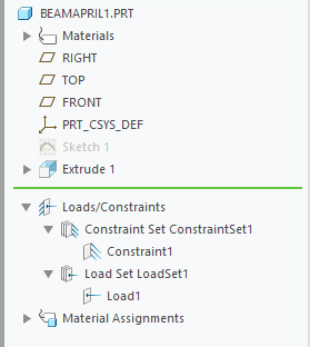 The feature tree also shows that a material is assigned. (Image: Tom Spendlove.)
