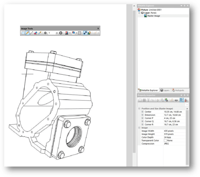 Figure13. Raster image editor.