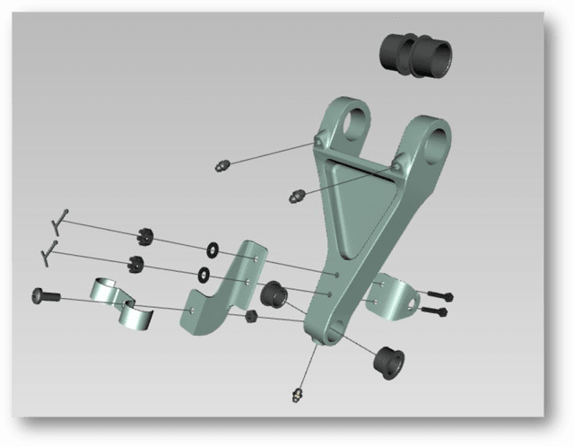 Figure 16. Cortona3D RapidAuthor v14.2 disassembly example.