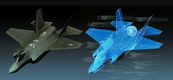 Visualizing the Digital Thread and Digital Twins at Lockheed Martin. The missions that Lockheed Martin’s customers perform are complex. With the continued evolution of advanced technologies and the use of data to make predictions about complex systems, Lockheed Martin aims to move into a unique position to capitalize on the information across the digital thread via its Xcelerator portfolio. That is where digital twins come in. “It’s not a new idea,” says U.S. Air Force Chief Scientist Richard Joseph. “What’s changed is the ballooning amount of data available about the physical systems and, more importantly, the vastly increased computing power available to run digital simulations.” Taking full advantage of these digital transformation capabilities and treating data as a strategic asset, the Lockheed team will drive standardization of the complex technology of digital twins to not only promote understanding across the entire product lifecycle, but also enable interoperability across the entire industry. The Xcelerator portfolio will play a key role in this. The Lockheed Martin F-35 Lightning II or Joint Strike Fighter (JSF) and its digital twin in the picture above is a fifth-generation fighter aircraft, with stealth technology.