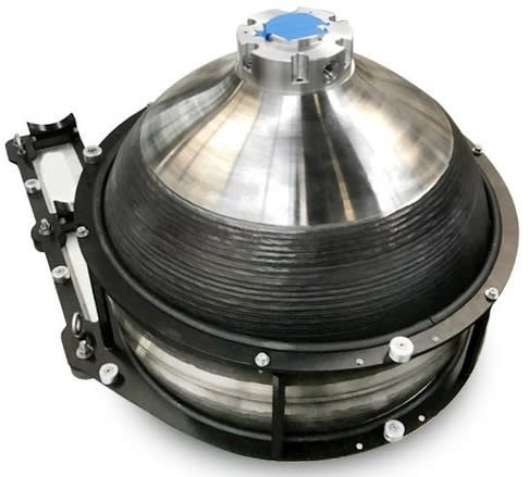 International Submarine Titanium Ballast tank 3D printed with Sciaky's EBAM technology. (Image courtesy of Sciaky, Inc.)