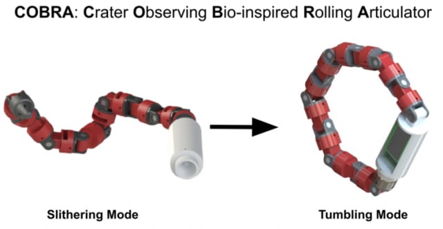 The Northern University team was inspired by the ouroboros, an ancient symbol of a snake swallowing its own tail, while designing its project for the competition. (Image courtesy of Northern University.)