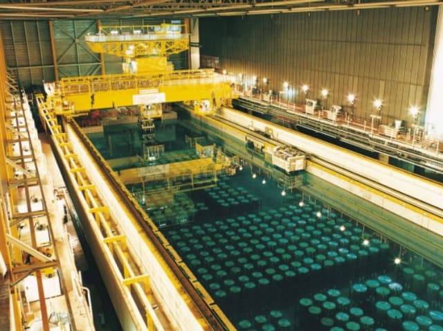 Nuclear waste storage. (Image curiosity of Sellafield Ltd.)