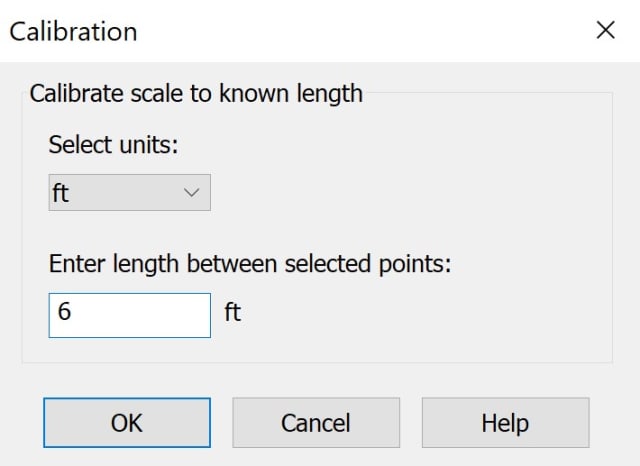 Brava! can calibrate based on a single dimension. (Image courtesy of OpenText.)