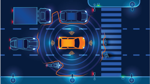 A Stanford-designed hybrid optical-electrical computer designed specifically for image analysis could be ideal for autonomous vehicles. (Image credit: Andrey Suslov / Getty Images.)