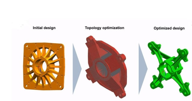 The aircraft’s bearing shield. (Image courtesy of Siemens AG.)