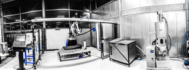 The AM Flexbot, developed by CEAD. (Image courtesy of CEAD.)
