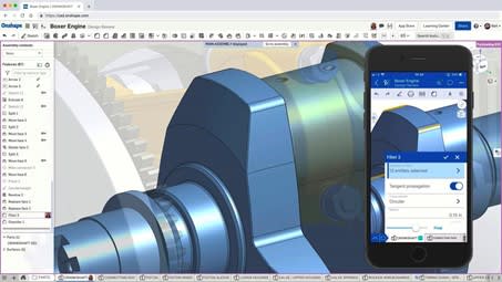 CAD in a browser, accessible everywhere on any type of device, even a mobile phone, and no software downloads needed—these are characteristics for the cloud CAD solution Onshape that Jim Heppelmann intends to use as a cornerstone in the PTC Atlas Package.