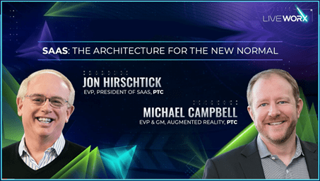 Experienced PTC Employees. (Left) Jon Hirschtick, the mathematics professor who once created SOLIDWORKS and sold it to Dassault Systemes, then launched a whole new idea around a cloud CAD solution that did not require a software download but which could instead be used directly in the browser: Onshape. In October 2019, it became clear that PTC's Jim Heppelmann appreciated the plan and believed so much in the project that PTC invested $470 million in buying the company. To the right, experienced PTC employee Mike Campbell, who has held a number of important management positions in the company. Today he is active as head of the AR side.