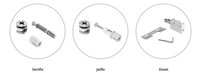 SAMET fitting systems. (Image courtesy of SAMET.)