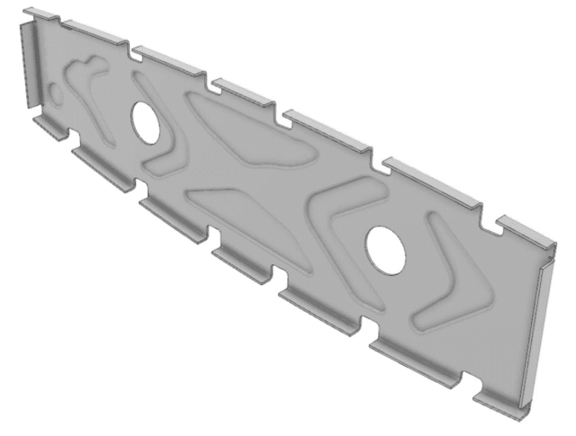 Beads generated by Structural Generative Designer. (Image courtesy of Dassault Systèmes.)