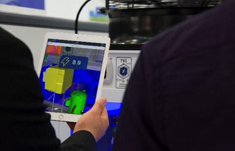 By creating augmented reality service manuals and instructions with the ability to access remote expertise in AR, Trox do Brasil is making it easier to teach customers the best way to perform maintenance and repairs while reducing the need for service trips. In addition to reducing downtime, customers benefit from an operational standpoint as well as a managerial one. (Image courtesy of Trox do Brasil.)