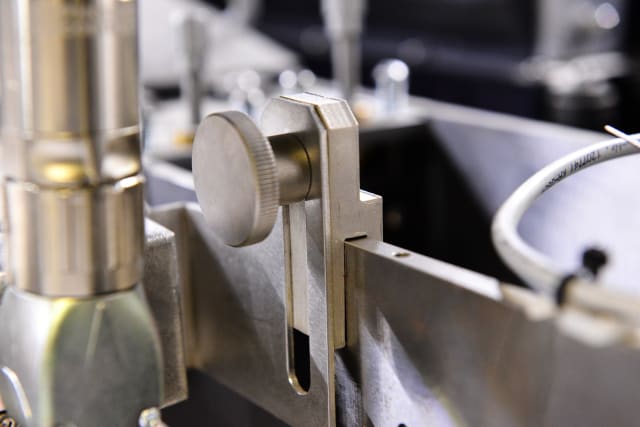 316L bracket in use. The bracket was printed in an office setting for on-the-fly customizations. (Image courtesy of ExOne.)